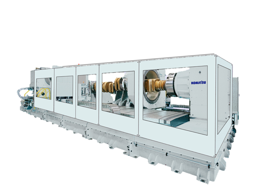 クランクシャフト加工機 | 製品・ソリューション | コマツNTC株式会社